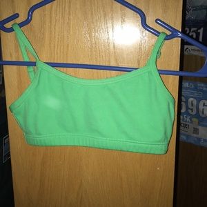 green dance top
